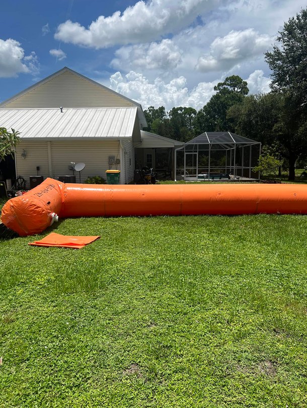 Construction equipment close-up